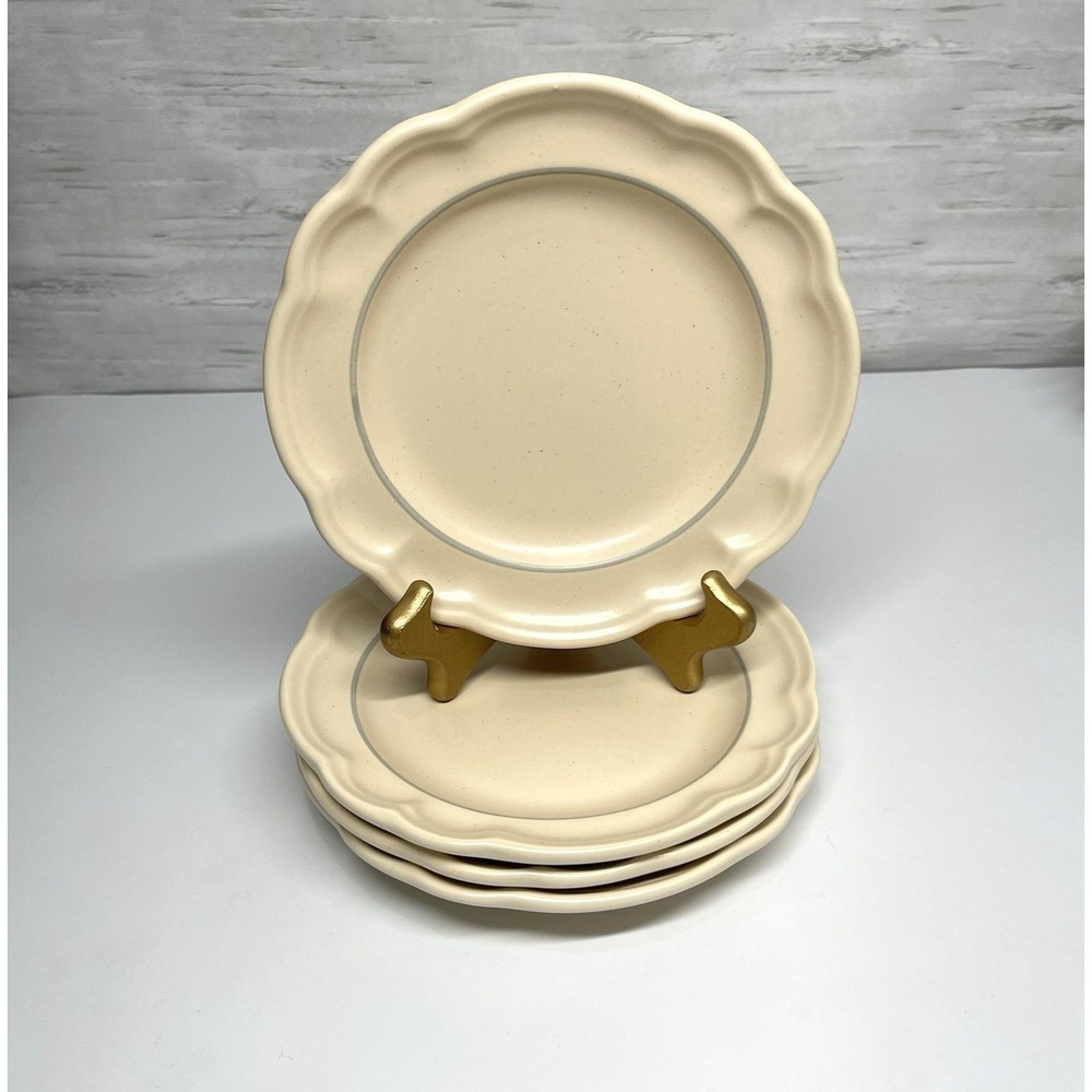 Vintage 1980s Pfaltzgraff Remembrance 7.25" Salad Dessert Bread Plates Retired‎